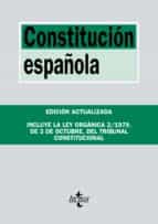 CONSTITUCION ESPAÑOLA: INCLUYELA LEY ORGANICA DEL TRIBUNAL CONSTITUCIONAL (23ª ED.)