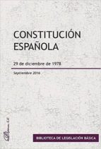 CONSTITUCIÓN ESPAÑOLA. 29 DE DICIEMBRE DE 1978