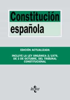 constitucion española: incluyela ley organica del tribunal constitucional (23ª ed.)-9788430977178