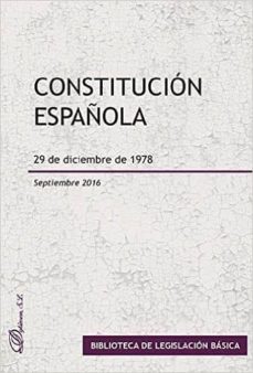 constitucion española (septiembre 2016)-9788490859308