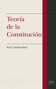 teoría de la constitución-karl loewenstein-9788434427686