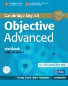 objective advanced workbook with answers with audio cd 4th edition-9781107632028