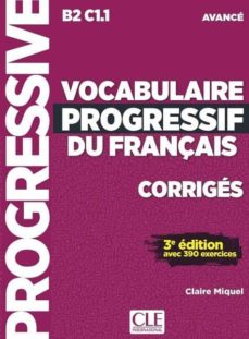 vocabulaire progressif du français (3re ed.)  niveau avance - corregis-claire miquel-9782090382013