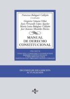 018 MANUAL DE DERECHO CONSTITUCIONAL VOL 2.