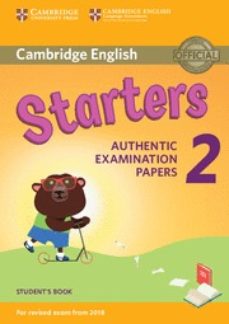 cambridge english: (2018 exam) starters 2 student s book-9781316636237