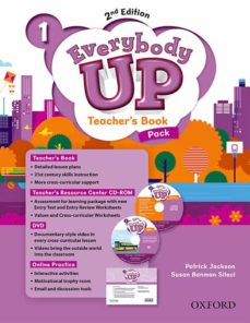 everybody up! 1. teacher s book w/dvd& online practice pack 2nd e dition-patrick jackson-9780194106993