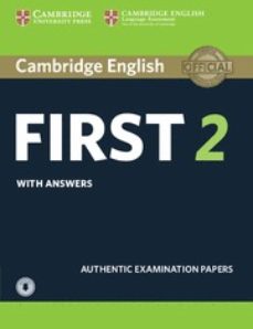 cambridge english: first (fce) 2 student s book with answers & audio-9781316503560