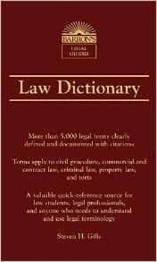 barron s law dictionary-steven h. gifis-9781438006956