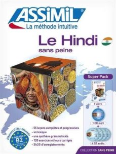 le hindi sans peine (incluye 4 audio-cds)-9782700580143